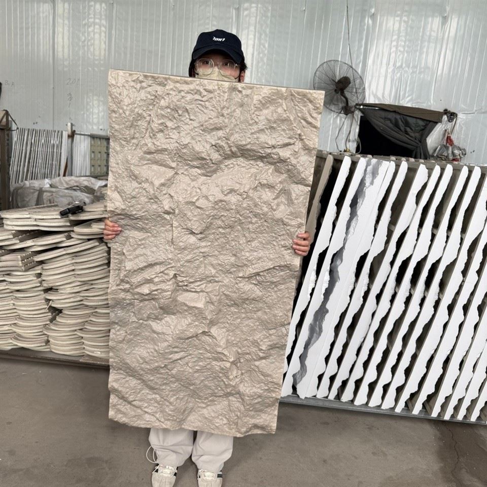 Waterproof Polyurethane Faux Artificial Stone PU Stone suppliers